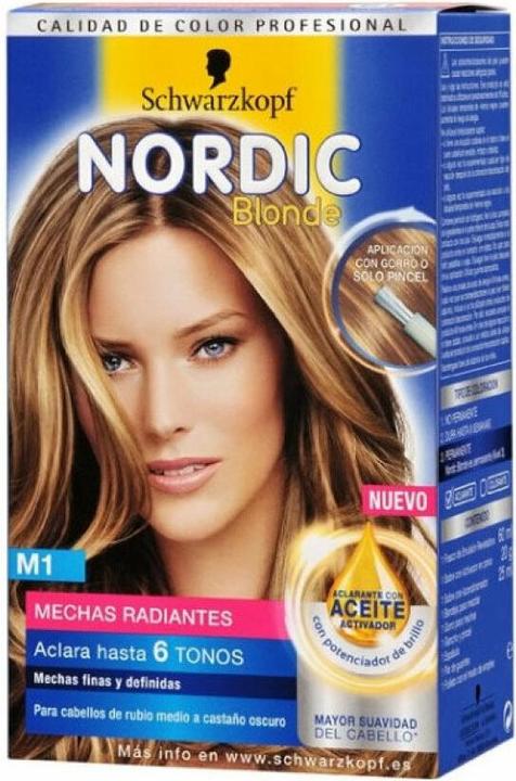 Actual product image Schwarzkopf Nordic Blonde Colors Highlighter M1 (M1 Radiant Highlights)