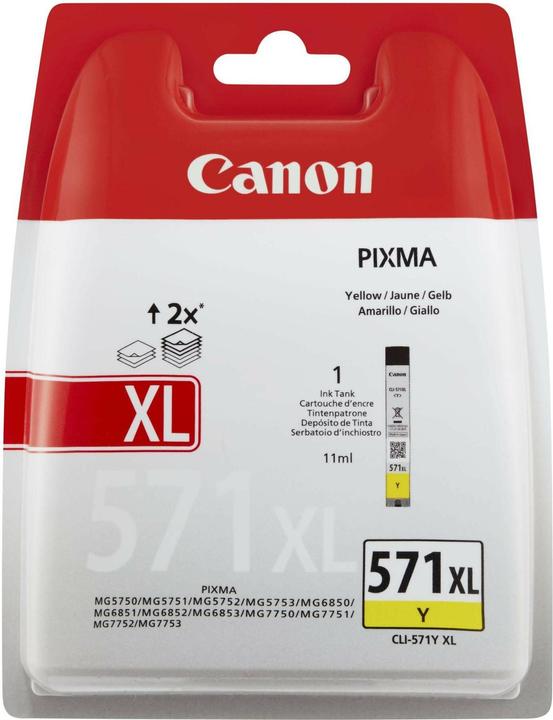 Productafbeelding Canon Cli-571y XL (Y)