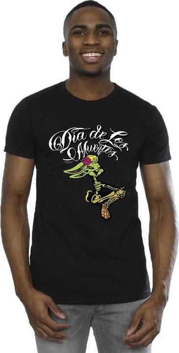 Actual product image Looney Tunes Mens Dia De Los Muertos Lola T-Shirt (XL)