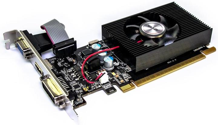Actual product image AFOX Geforce GT610 2GB DDR3 64Bit DVI HDMI VGA LP Fan AF610-2048D3L7-V8 (2 GB)