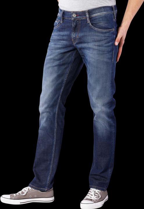 Image du produit Mustang Oregon tapered crinkle dark rinse (W29/L32)