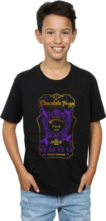 Actual product image Boys Chocolate Frogs Coloured Label T-Shirt (128)