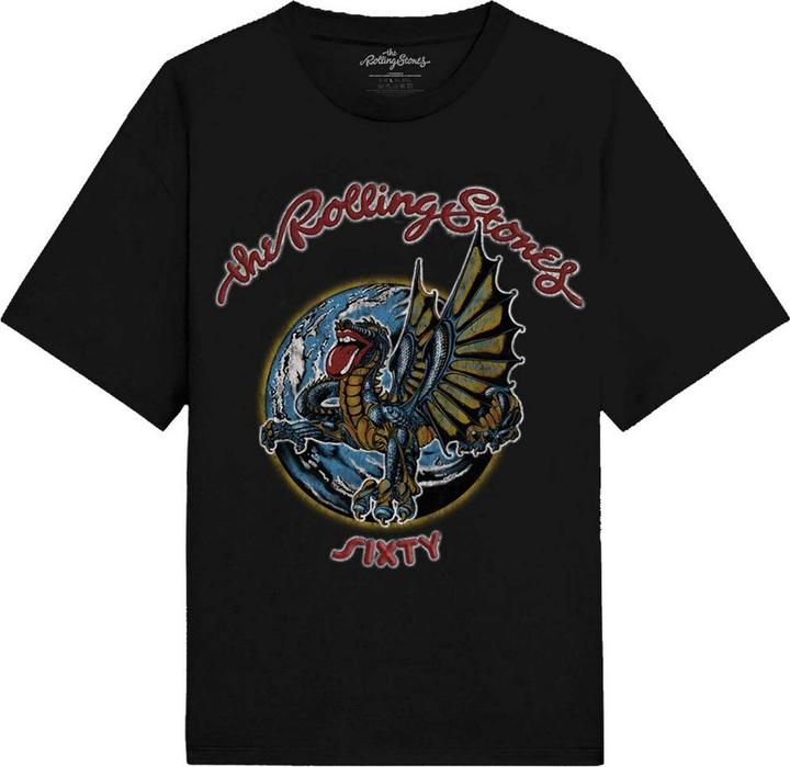 The Rolling Stones Sixty Dragon Globe TShirt