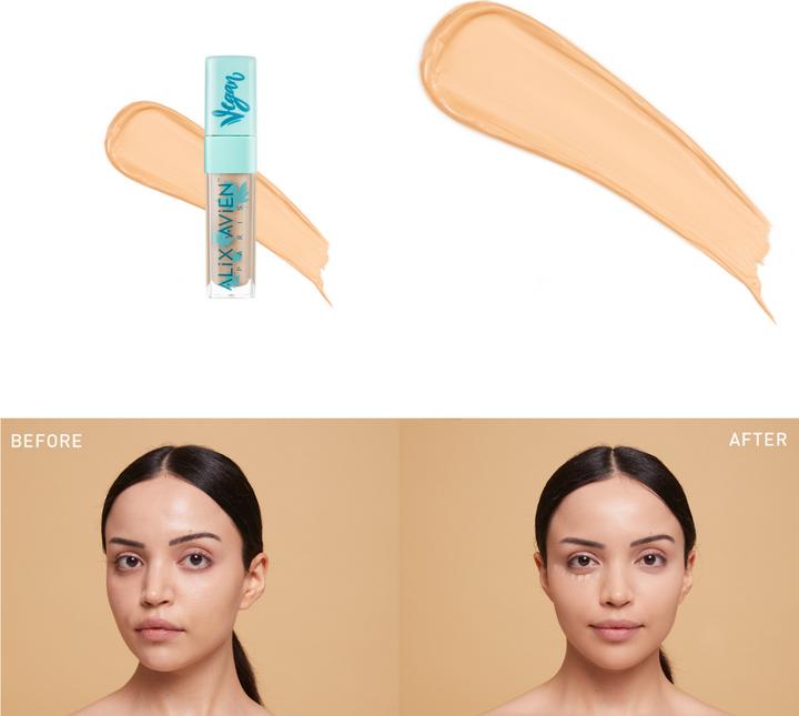 Actual product image Alix Avien Vegan Liquid Concealer : Medium (Cream)