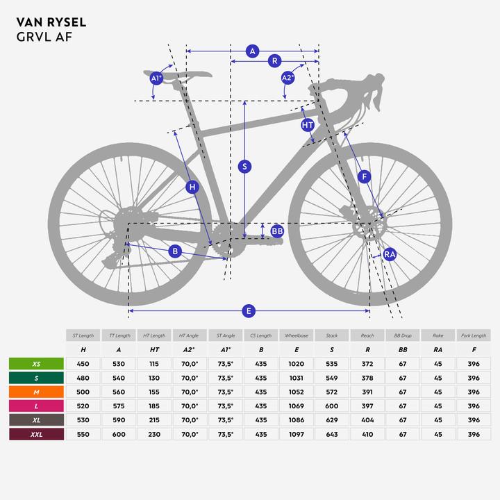 Produktbild Van rysel Gravelbike GRVL AF Microshift Sword Braun