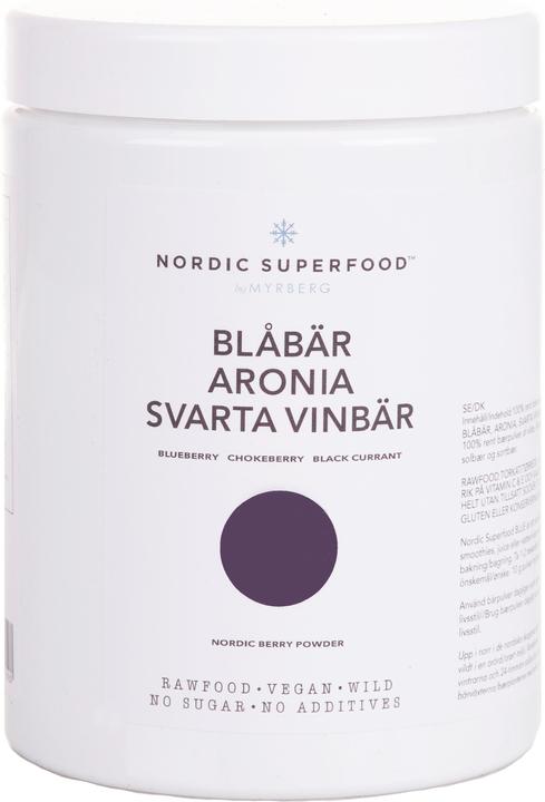 Produktbild Nordic Berry Powder Blue - Blueberry, Chokeberry, Black Currant 300 g