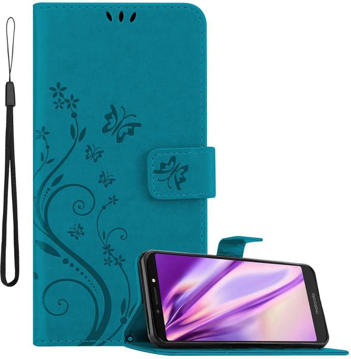 Floral Blau