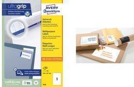 Actual product image Avery Universal labels