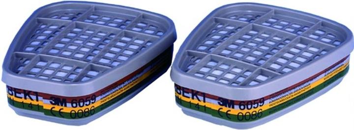 Produktbild 3M Gas- und Kombifilter 6059 (ABEK1, 8 x)