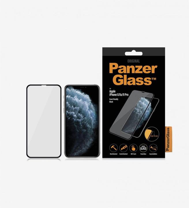 Produktbild PanzerGlass Edge to Edge (1 Stück, Apple iPhone X)