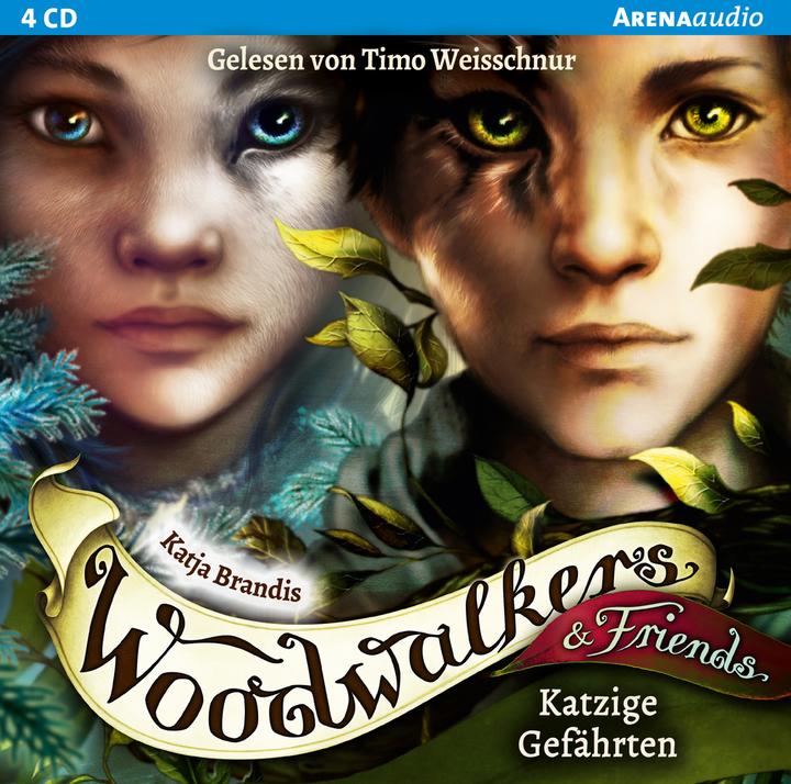 Actual product image Woodwalkers & Friends. Catty companions (Katja Brandis, Timo Weisschnur, German)