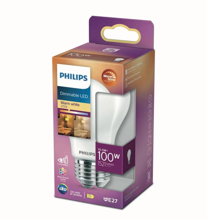 Produktbild Philips Lampe (E27, 10.50 W, 1521 lm, 1 x, D)