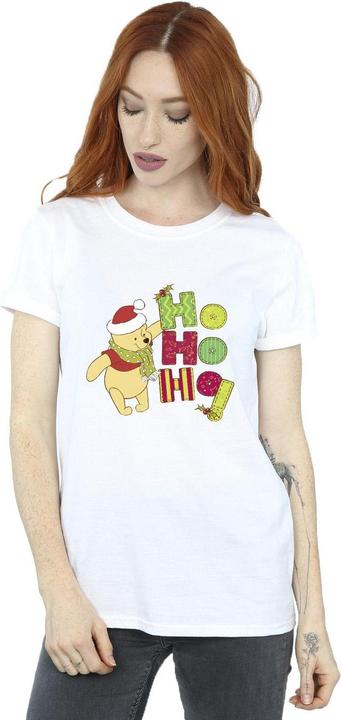 Produktbild Disney Winnie The Pooh Ho Ho Ho Scarf TShirt (3XL)