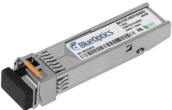 Actual product image BlueOptics Alcatel-Lucent SFP-GIG-BX-D40 Compatible SFP BO15C4931640D