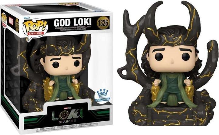 Produktbild Funko Pop Deluxe Loki God Loki Limitierte Auflage