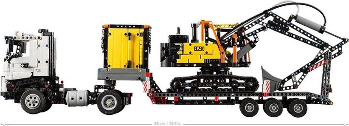 Immagine prodotto LEGO 42175 Camion Volvo FMX con escavatore elettrico cingolato EC230 (42175, LEGO Technic)