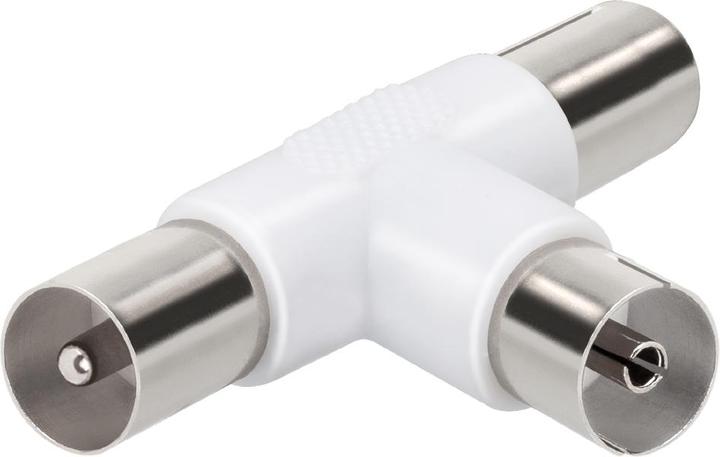 Immagine prodotto Ekon Splitter per antenna coassiale con due uscite maschio (Cavi antenna)