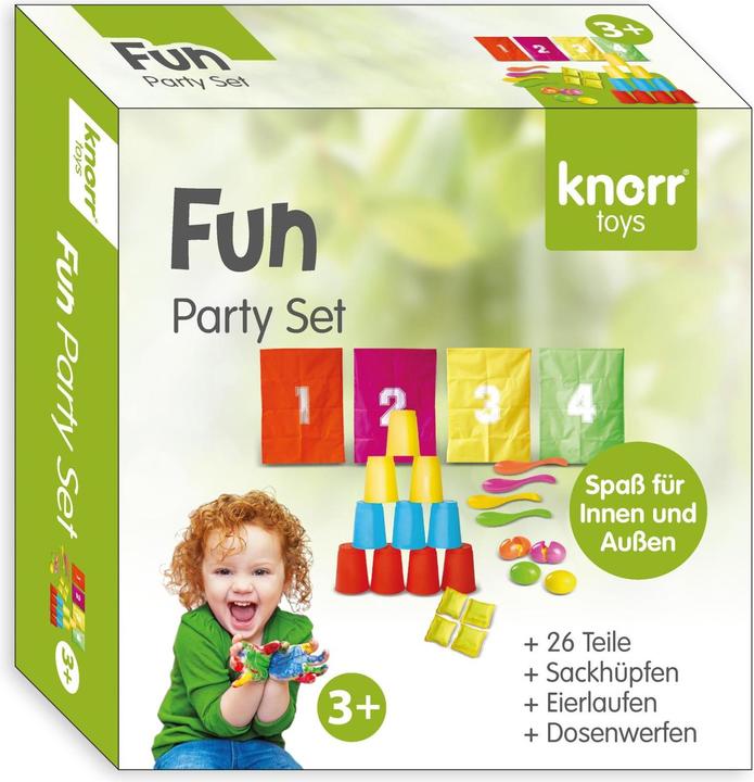 Immagine prodotto Knorrtoys Set per feste - "Fun"/32 pezzi. (Tedesco)