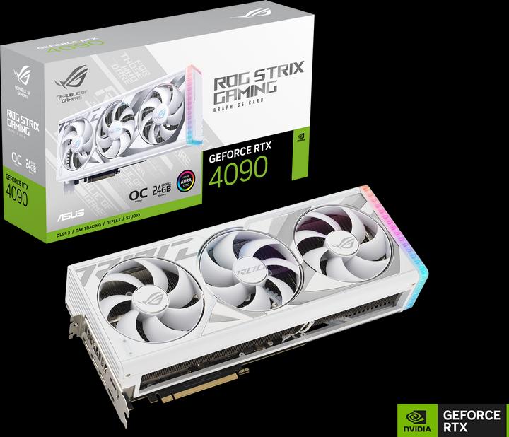 Produktbild ASUS ROG STRIX GeForce RTX 4090 24GB White OC Edition (24 GB)