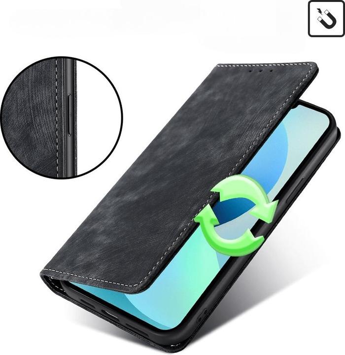 Produktbild Cover-Discount iPhone 15 Pro - Hülle mit RFID Blocker schwarz (Apple iPhone 15 Pro)
