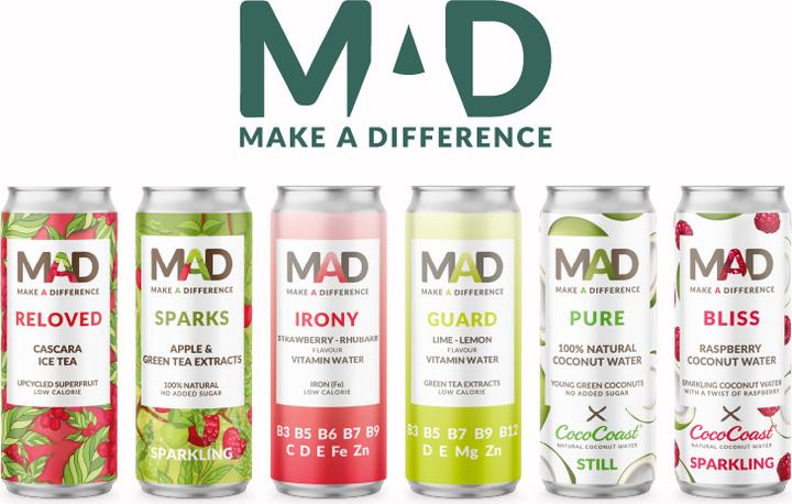 Actual product image MAD RELOVE CASCARA Ice Tea crate (24 x 33 cl)