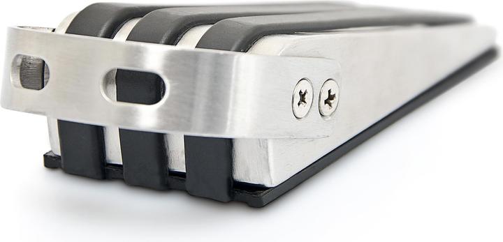 Image du produit Relaxdays Butoir de porte en acier inoxydable (2 pièce(s), 5 x 12.5 x 4 cm)