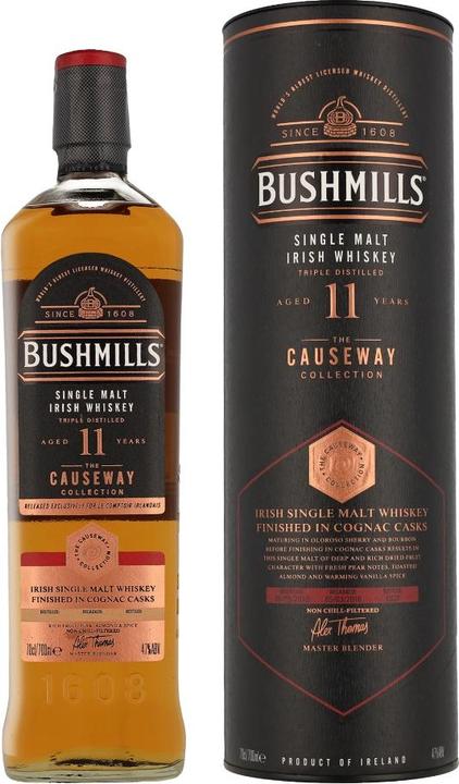 Actual product image Bushmills Cognac Cask + GB 47% Vol. 0,7l