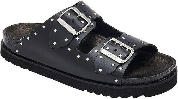 Actual product image Scholl Beatriz Studs Sandalen zwart Leer - Dames - Maat 37 (37)