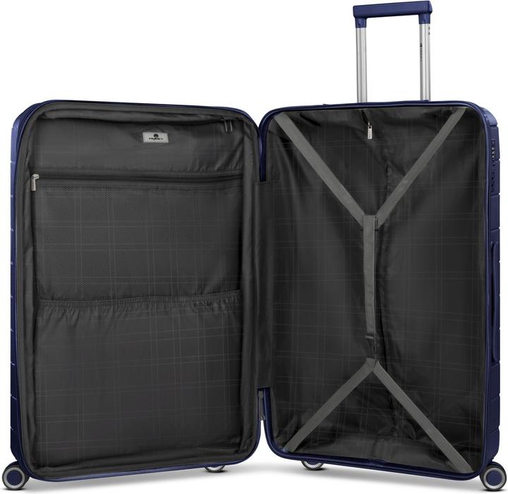 Immagine prodotto Franky Trolley London a 4 ruote L 74 cm con piega a espansione (91 l, XL (da 115l))