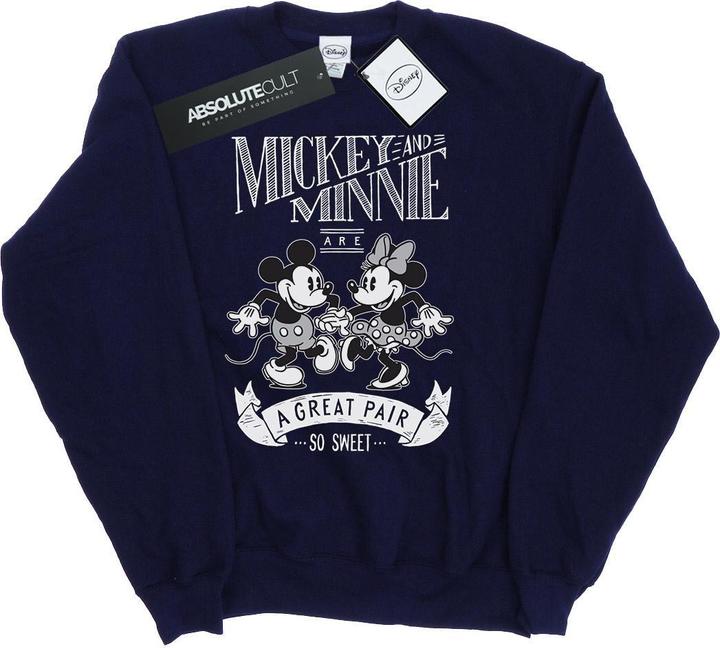 Actual product image Disney Boys Mickey And Minnie Mouse Great Pair Sweatshirt (140, 146)