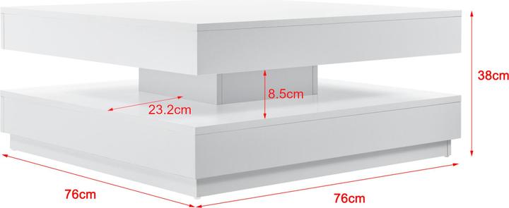Immagine prodotto En.Casa Laos (76 x 76 x 38 cm)