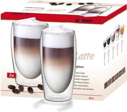 Image du produit Scanpart 2790000077 Verre isotherme Lattemacchiato 350 ml 2 pièces (350 ml, 2 x)