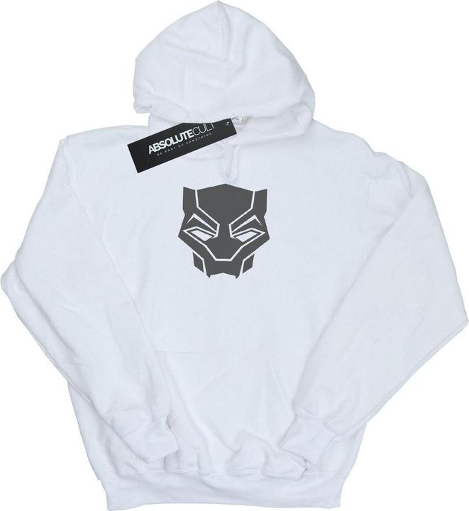 Black Panther Schwarz auf Schwarz Hoodie