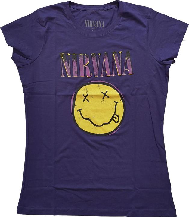 Immagine prodotto Nirvana Xerox Faccia sorridente rosa (ragazza) (XS)
