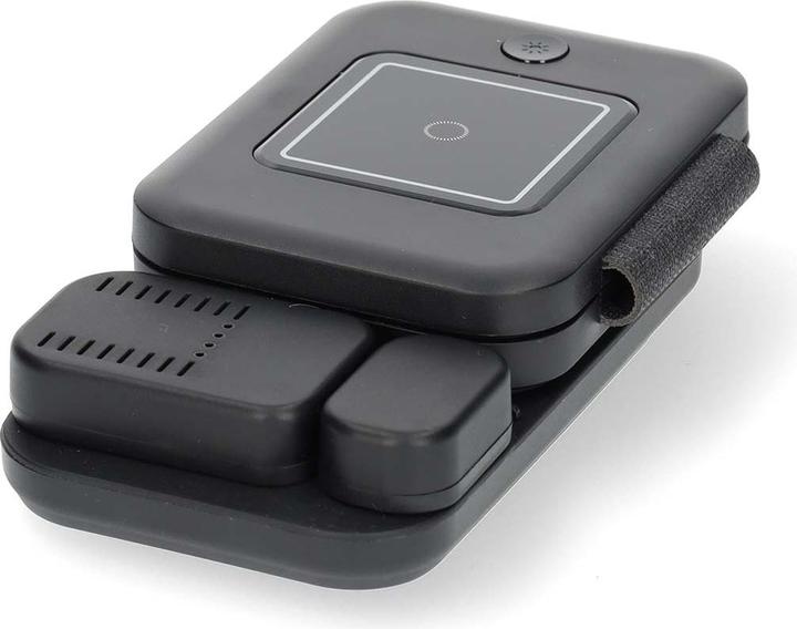 Actual product image Nedis Wireless charger | 3 in 1 | 15 W | LED display in use | incl. cable | USB-A / USB-C™ | (15 W)
