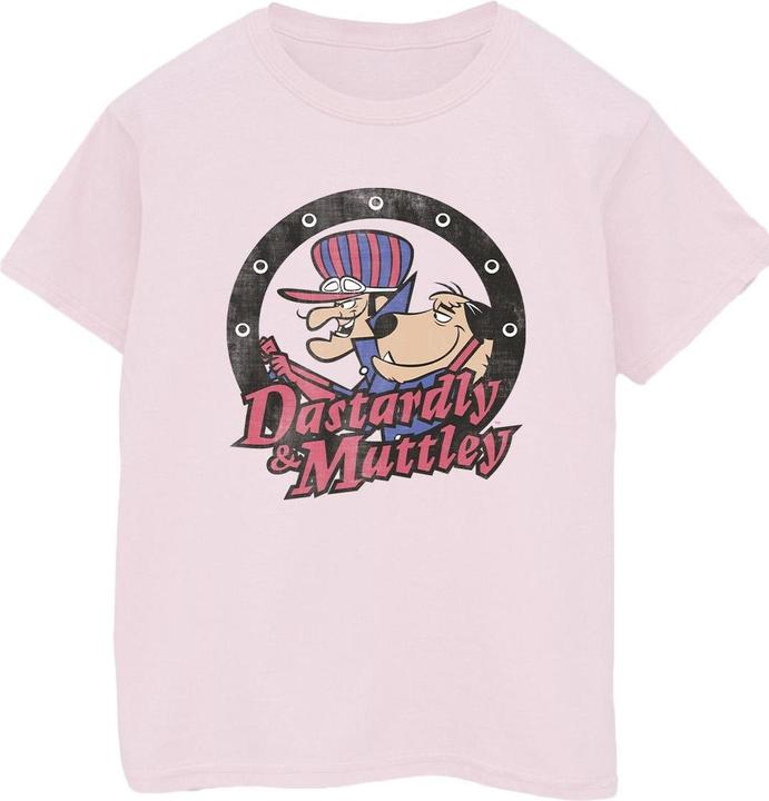 Universal Textiles Dastardly And Mutley Circle TShirt