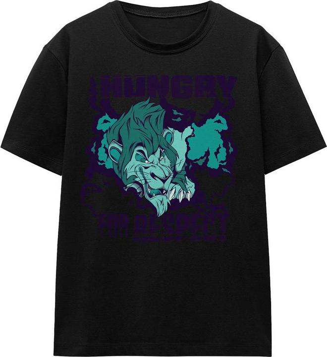 Immagine prodotto Disney Villains Hungry For Respect Maglietta Cicatrice Adulto Unisex (M)