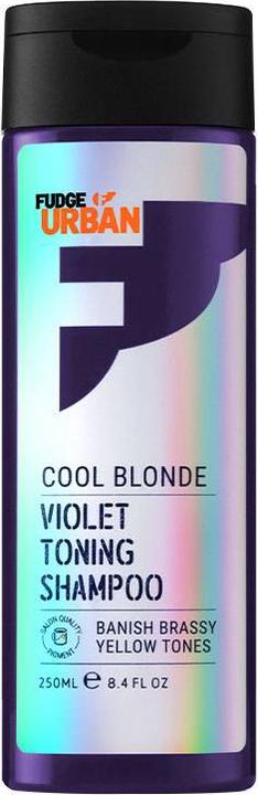 Produktbild Fudge Urban Cool Blonde Shampoo 250 ml (250 ml, Flüssiges Shampoo)