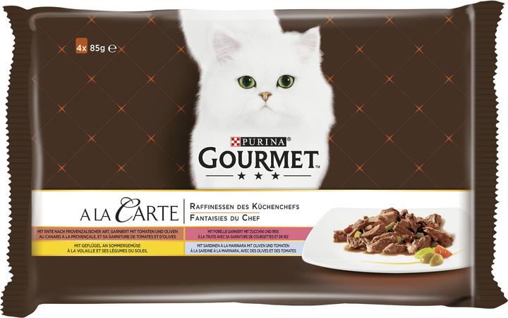 Actual product image Gourmet A la Carte Chefs Fantasies (Adult, 4 pcs., 85 g)