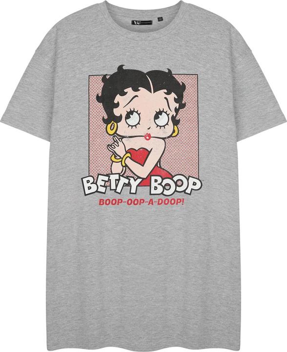 Actual product image Betty Boop Womens/Ladies Oop-A-Doop Short-Sleeved Nightdress (3XL)