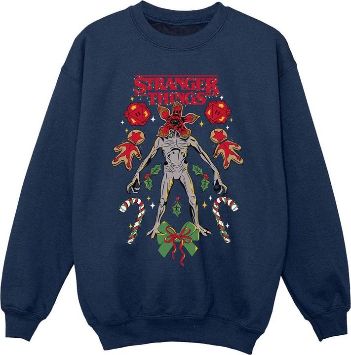 Immagine prodotto Netflix Stranger Things Christmas Demogorgon Felpa Ragazze (128)