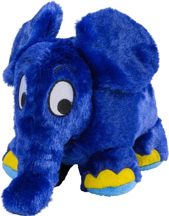 Actual product image Warmies Elephant blue warming stuffed animal