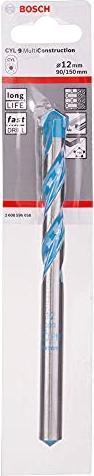 Actual product image Bosch Professional Zubehör EXPERT CYL-9 MultiConstruction Drill, 12 x 90 x 150 mm (12 millimetres)