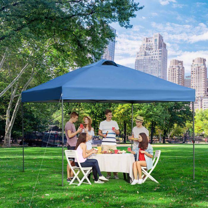 Image du produit Swisshandel24 Faltpavillon ca. 3x3m, wasserdicht, Blau (11500 cm, 295 cm)