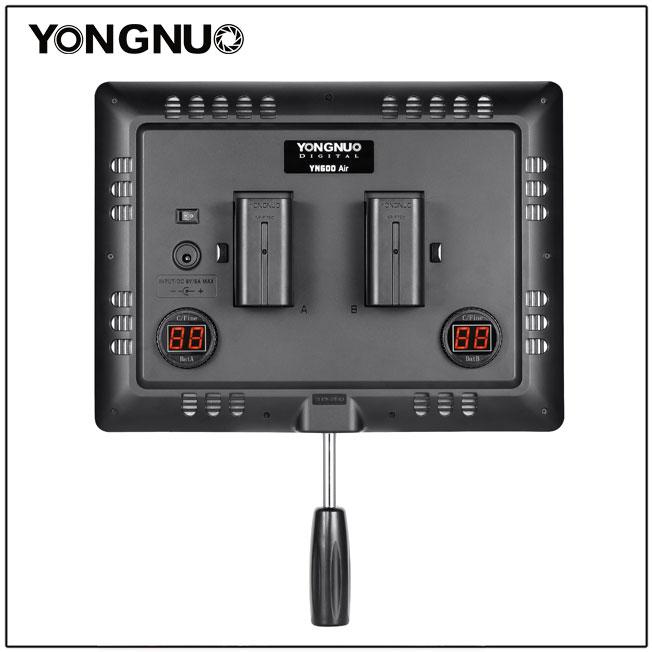 Actual product image Yongnuo YN-600 AIR LED 3200-5600k/5600k (Further permanent lights)