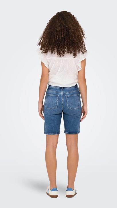 Immagine prodotto Only Normal geschnitten Hohe Taille 5-Pocket-Shorts Jeans-Shorts (XL)