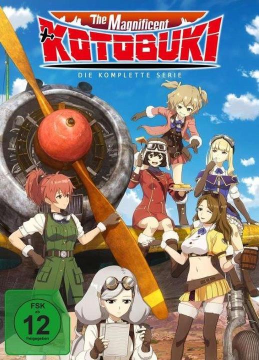 Il magnifico Kotobuki - Scatola completa (Episodio 1-12) (3 DVD) (DVD 3D, Giapponese, Tedesco)