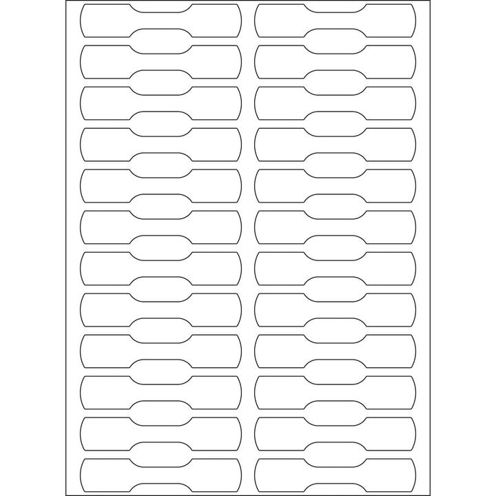Actual product image Herma Ring labels