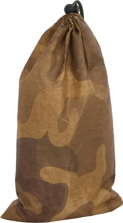 Actual product image VidaXL Camouflage net Bundeswehr army camouflage net hunting deco net storage bag