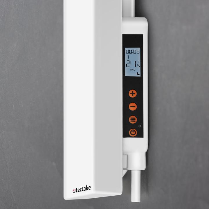 Immagine prodotto tectake Riscaldamento ad infrarossi con termostato e protezione anti-ribaltamento (900 W)
